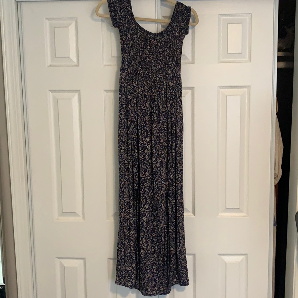 Off the shoulder midi dress